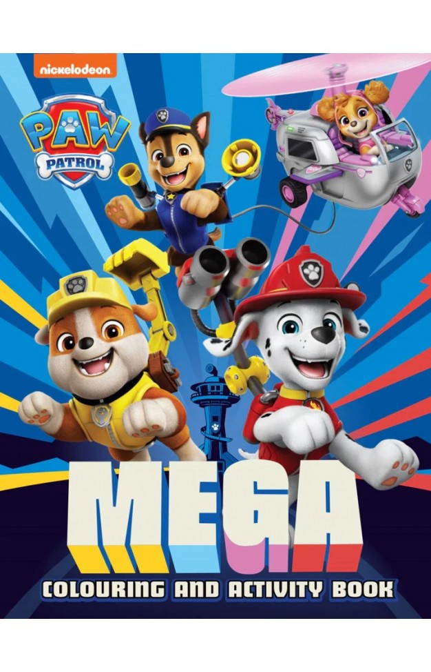 PAW Patrol - Mega Colouring Book - To the Rescue!